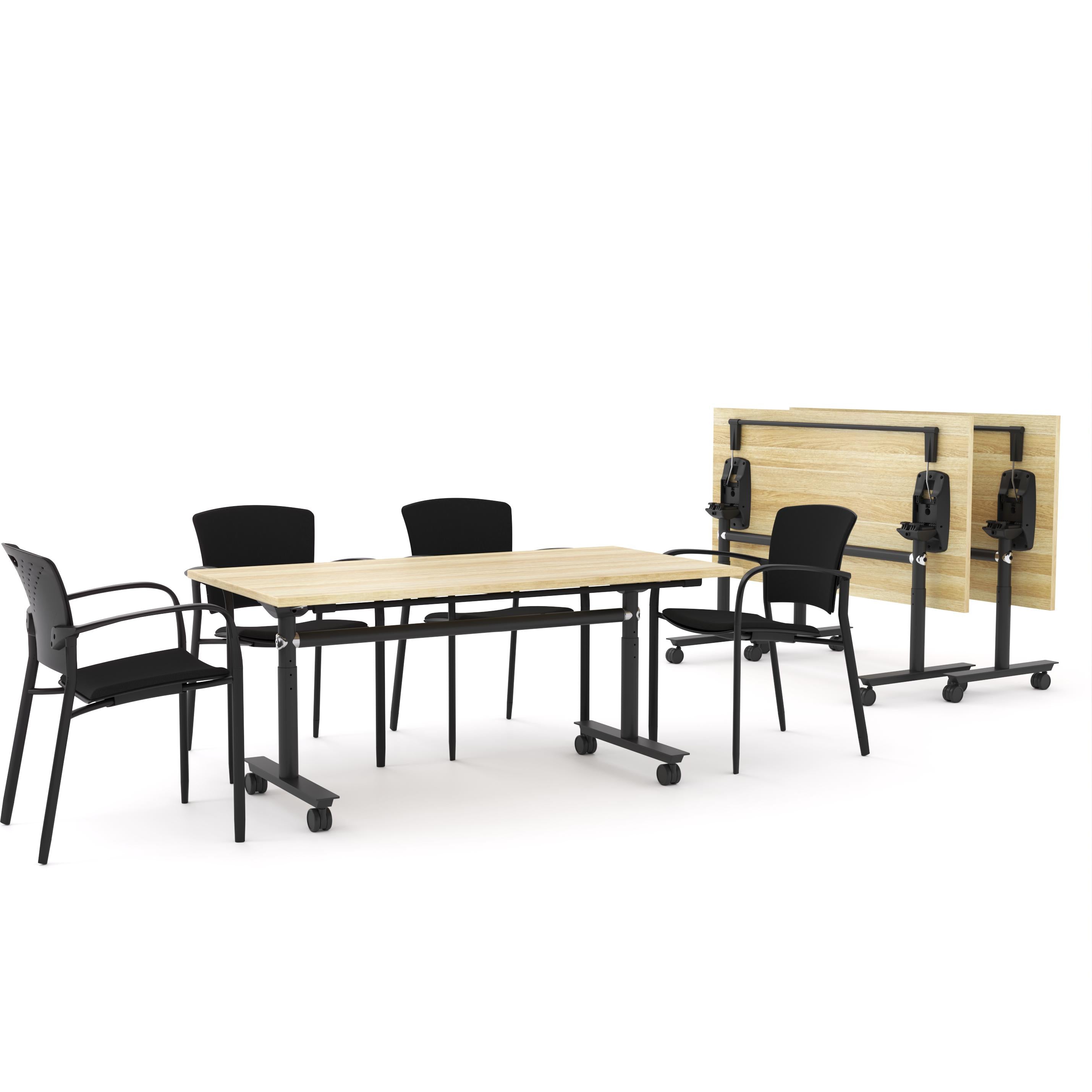 Padded Zipp Chair with Arms