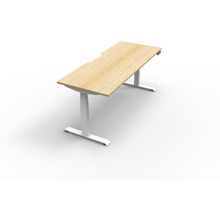 BOOST Plus + Electric Height Adjustable Single Sided Workstation