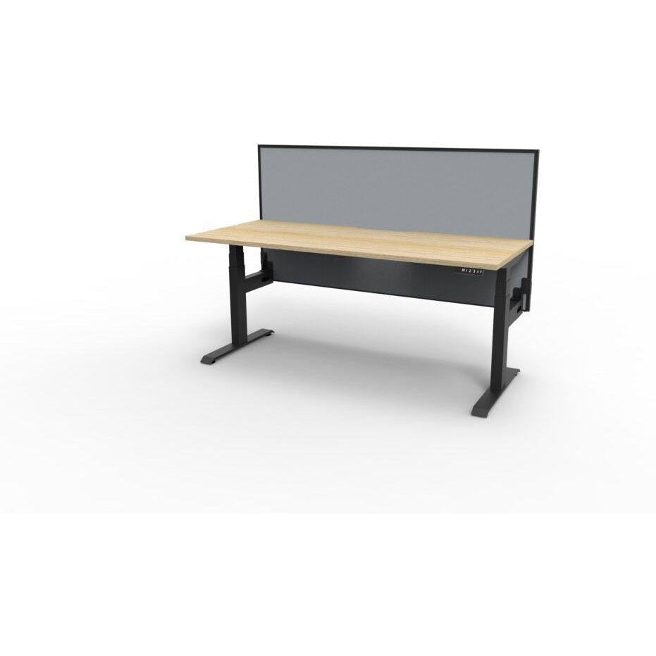 BOOST Plus + Electric Height Adjustable Single Sided Workstation