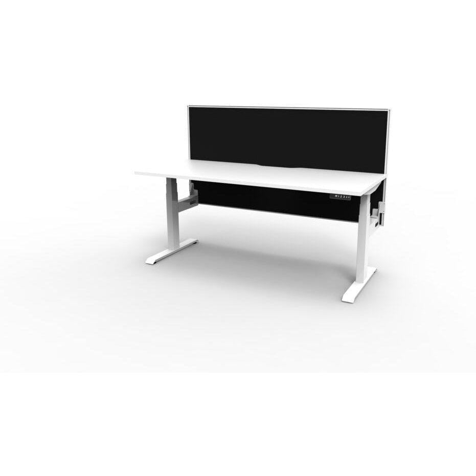 BOOST Plus + Electric Height Adjustable Single Sided Workstation