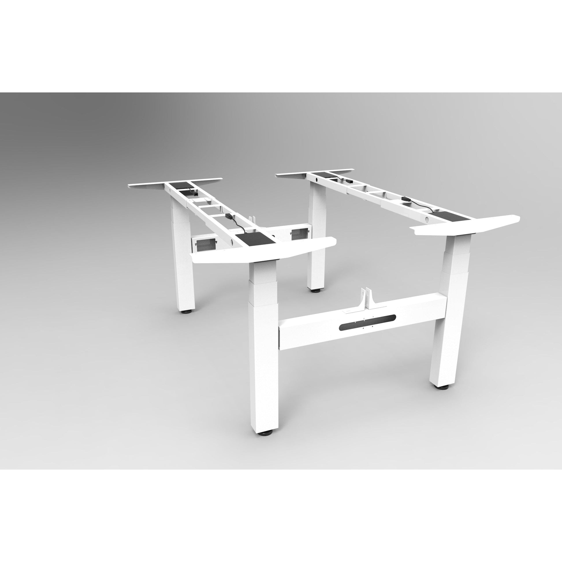 Boost Plus Back To Back Height Adjustable Workstation Frame
