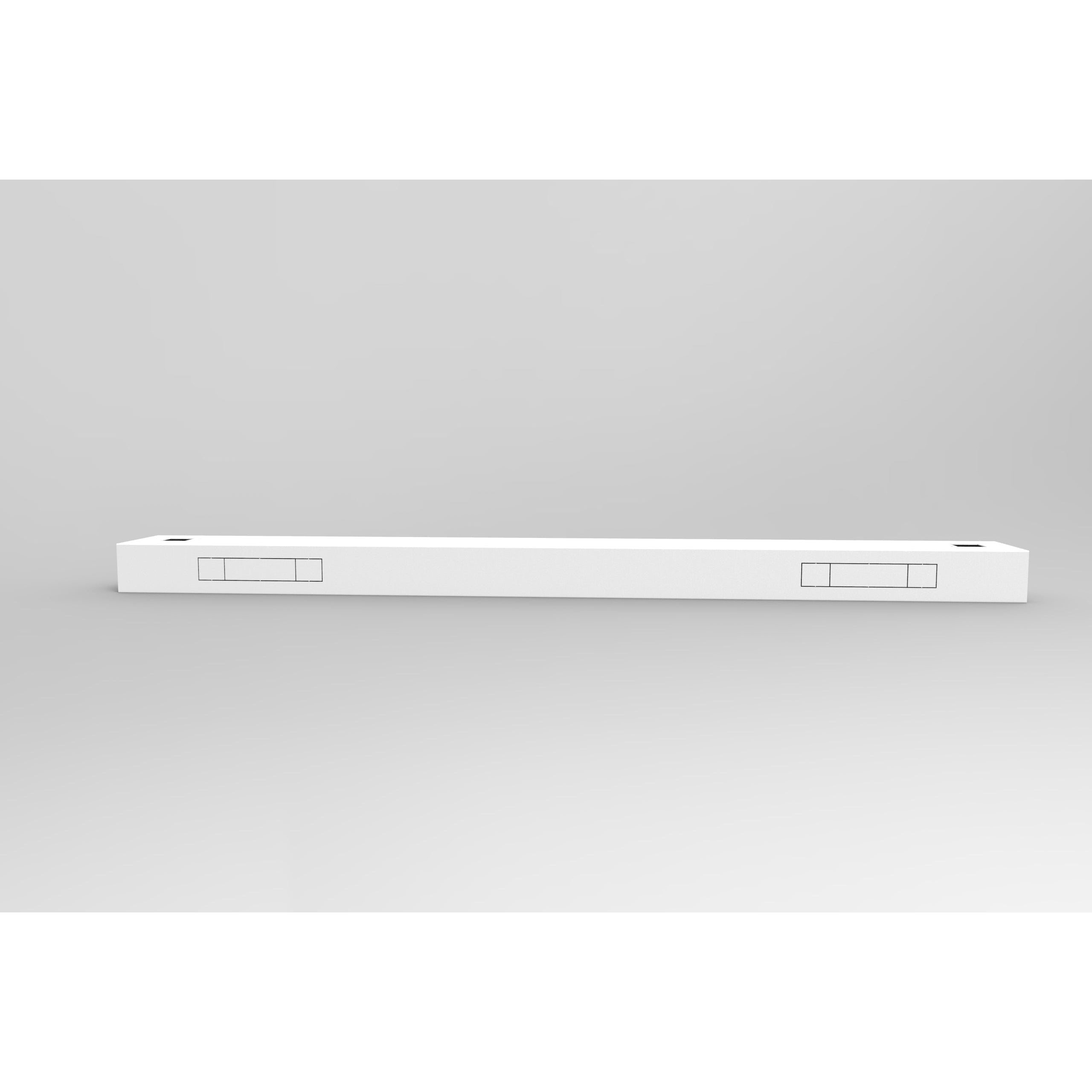 Boost Plus Single Sided Workstation Cable Tray To Suit 1800mm W Worktops