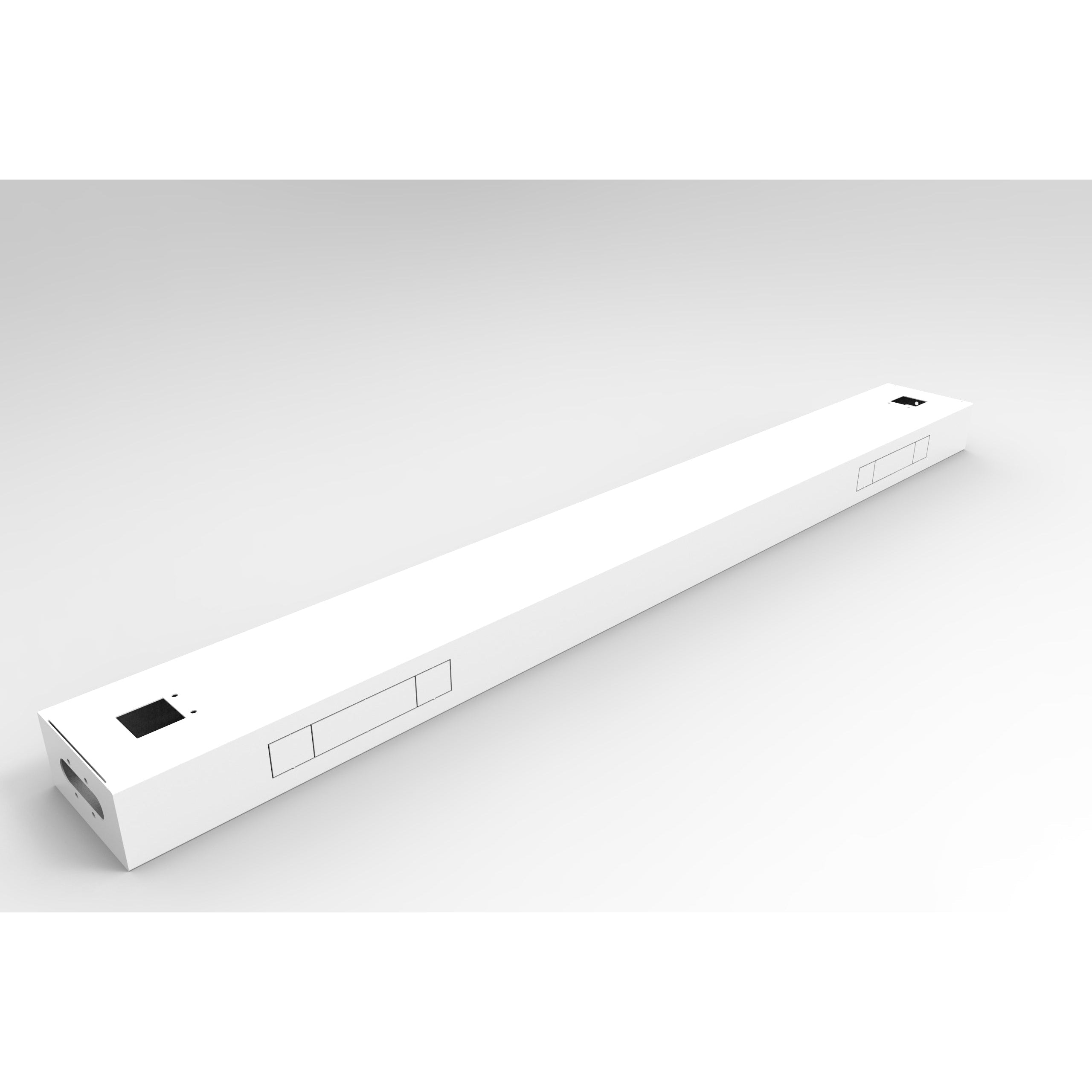 Boost Plus Single Sided Workstation Cable Tray To Suit 1800mm W Worktops