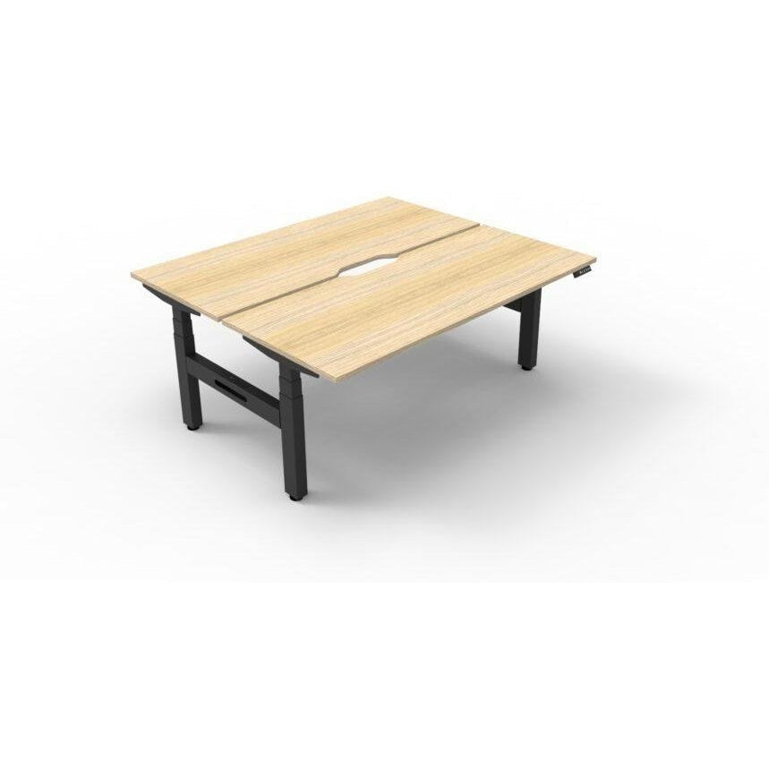 BOOST Plus + Electric Height Adjustable Back to Back Workstation