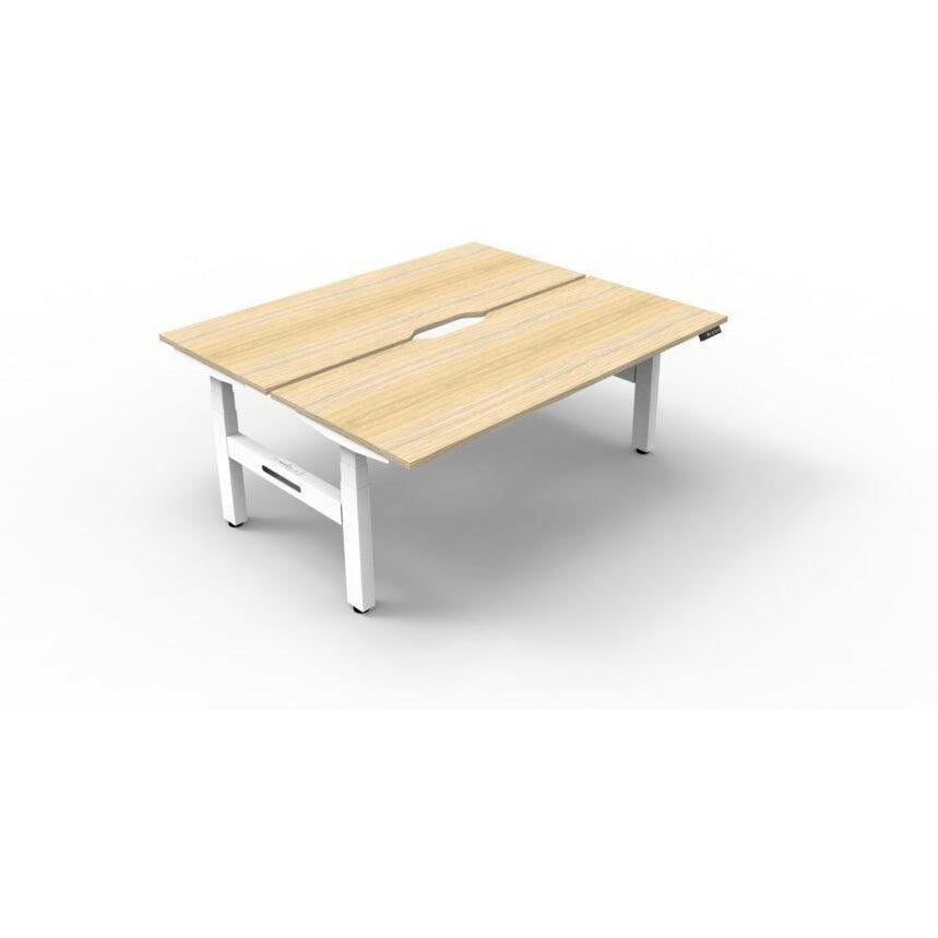 BOOST Plus + Electric Height Adjustable Back to Back Workstation