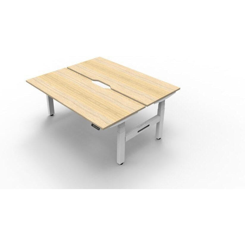 BOOST Plus + Electric Height Adjustable Back to Back Workstation