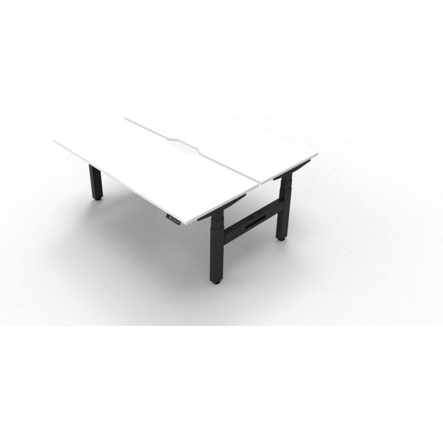 BOOST Plus + Electric Height Adjustable Back to Back Workstation