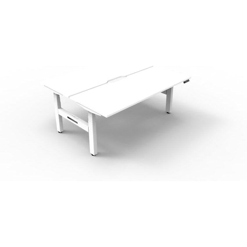 BOOST Plus + Electric Height Adjustable Back to Back Workstation