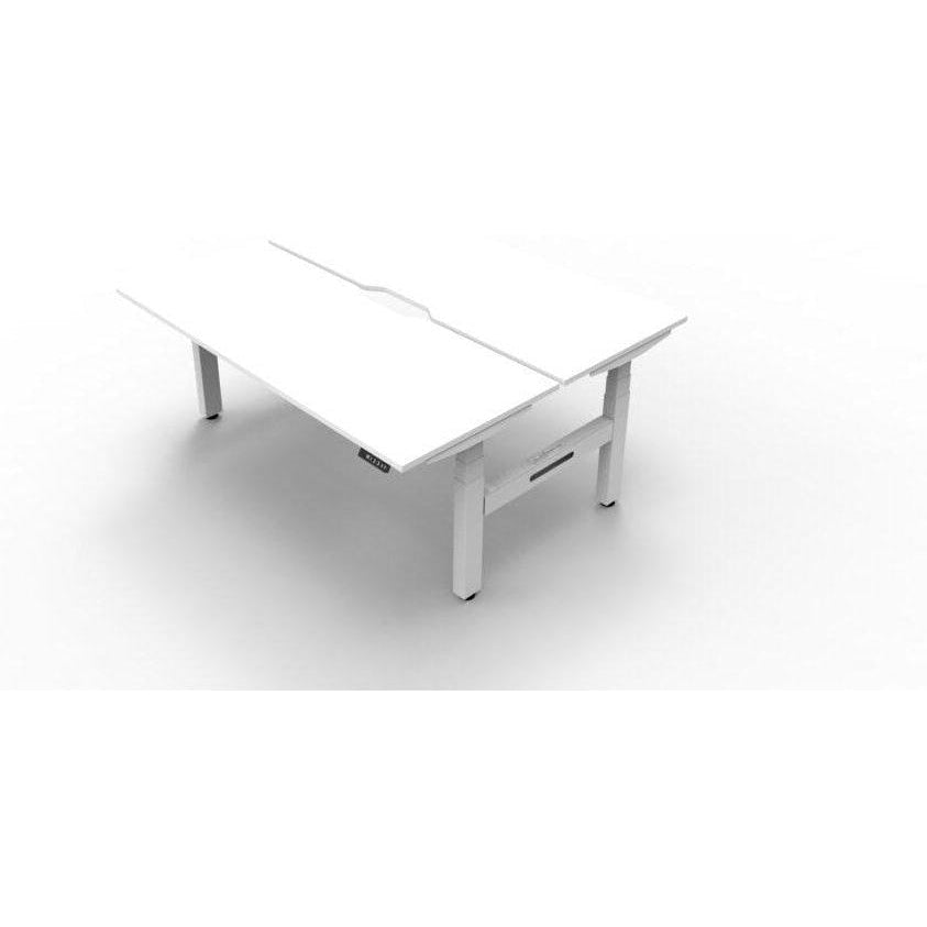 BOOST Plus + Electric Height Adjustable Back to Back Workstation
