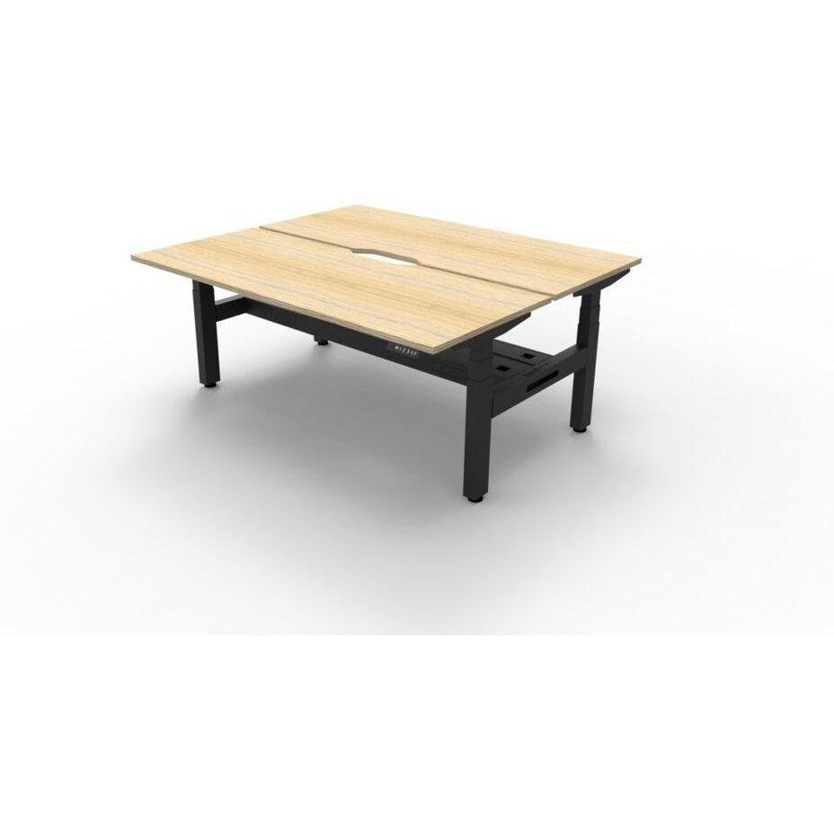 BOOST Plus + Electric Height Adjustable Back to Back Workstation