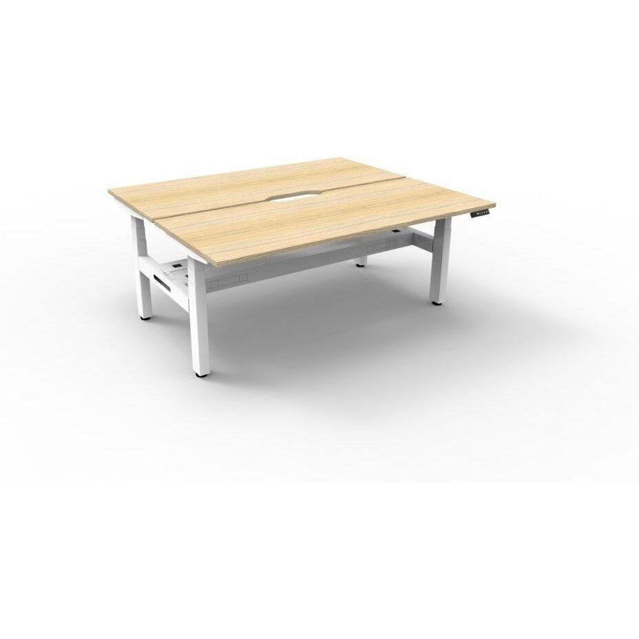 BOOST Plus + Electric Height Adjustable Back to Back Workstation