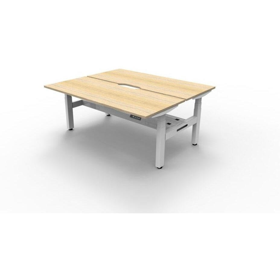 BOOST Plus + Electric Height Adjustable Back to Back Workstation