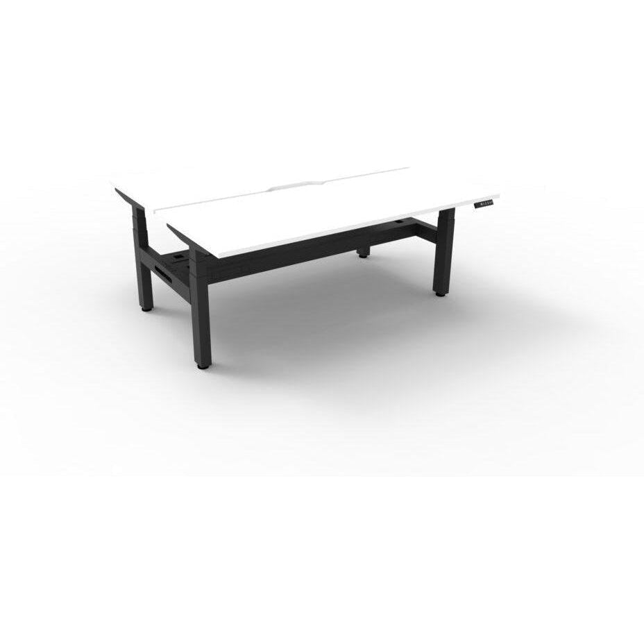 BOOST Plus + Electric Height Adjustable Back to Back Workstation