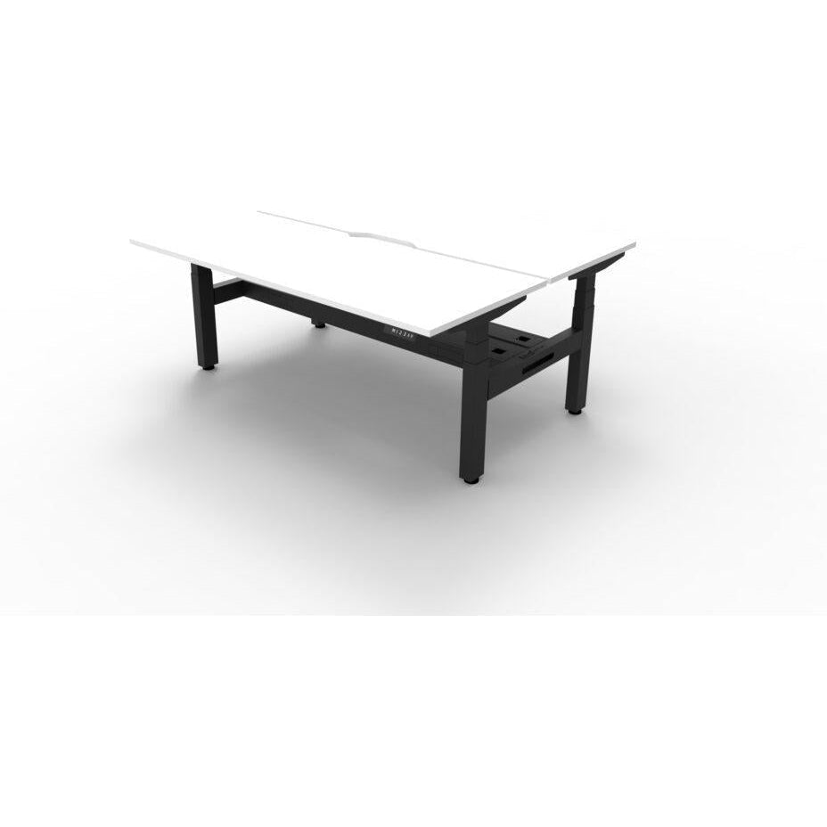 BOOST Plus + Electric Height Adjustable Back to Back Workstation