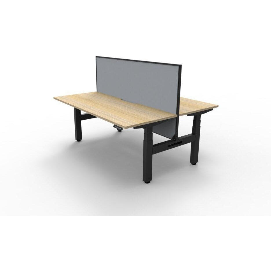 BOOST Plus + Electric Height Adjustable Back to Back Workstation