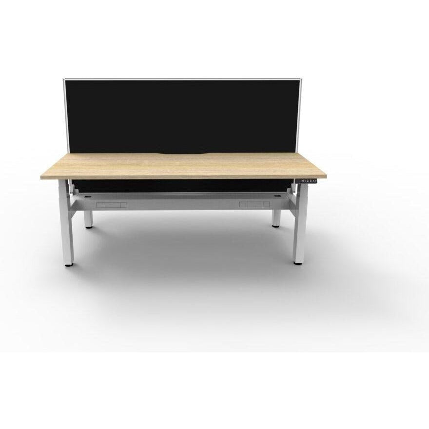 BOOST Plus + Electric Height Adjustable Back to Back Workstation