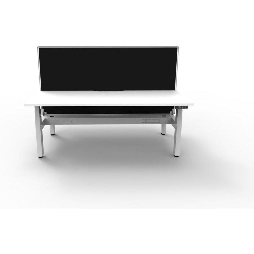 BOOST Plus + Electric Height Adjustable Back to Back Workstation