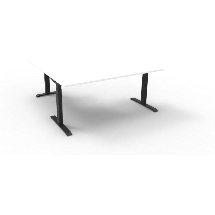 BOOST Plus + Electric Height Adjustable Corner Workstation