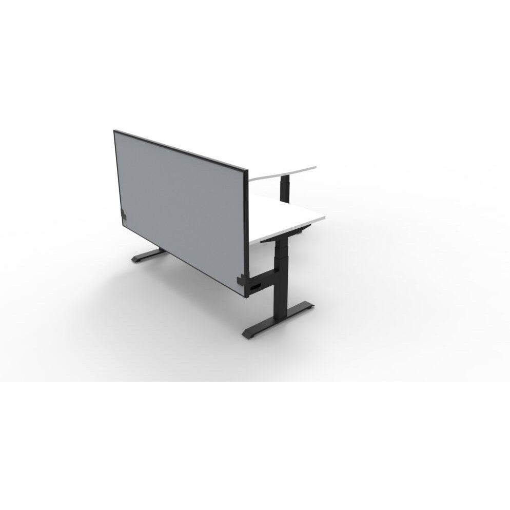 BOOST Plus + Electric Height Adjustable Corner Workstation