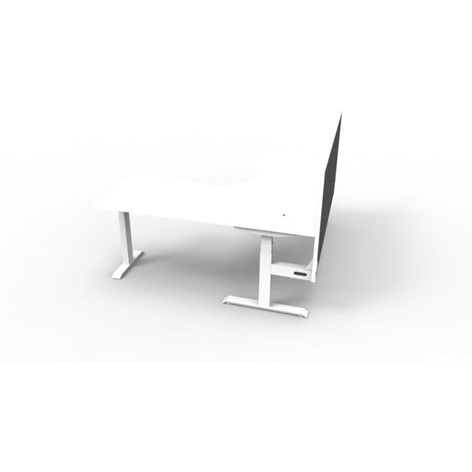 BOOST Plus + Electric Height Adjustable Corner Workstation