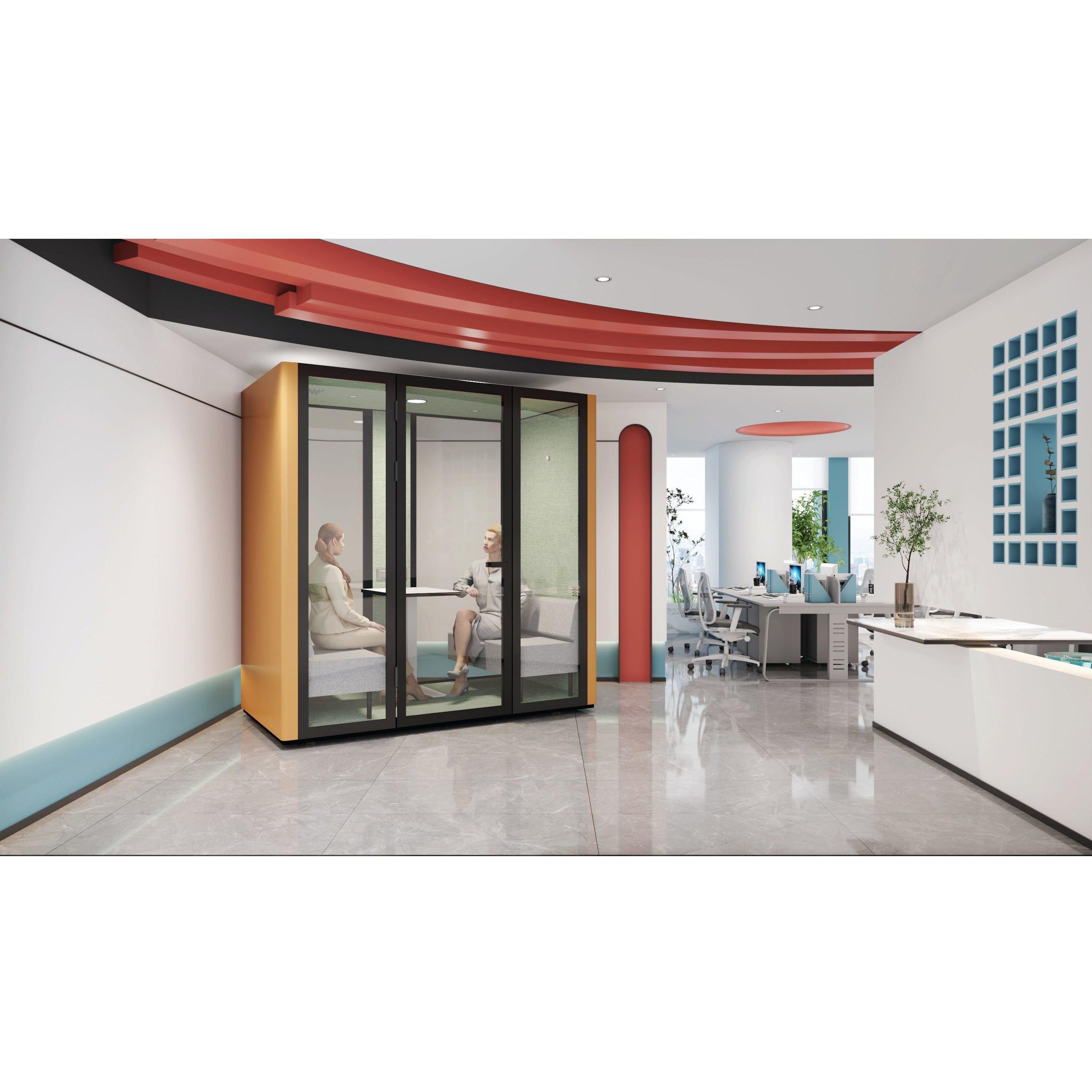 Phone Booth - B.Quiet™️ 2-4 Person Acoustic Meeting Pod - Custom