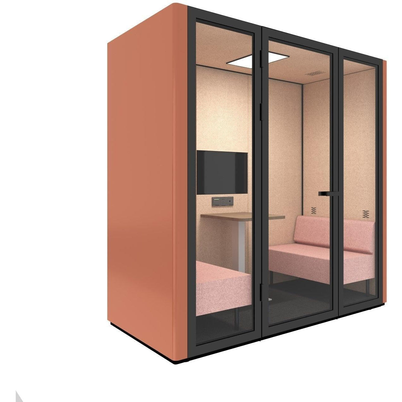 Phone Booth - B.Quiet™️ 2-4 Person Acoustic Meeting Pod - Custom