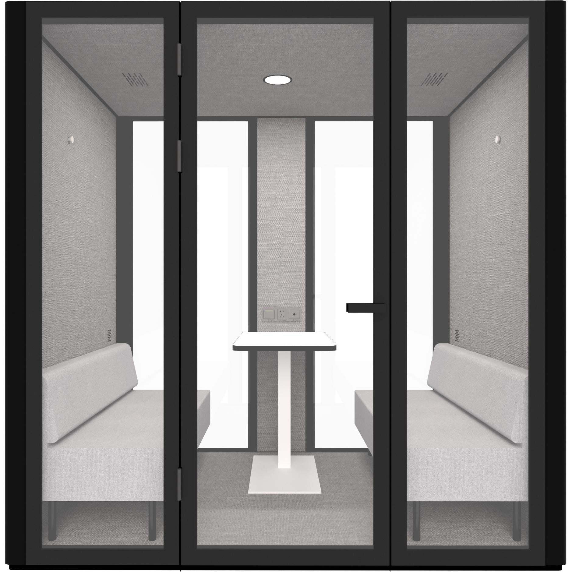 Phone Booth - B.Quiet™️ 2-4 Person Acoustic Meeting Pod - Express