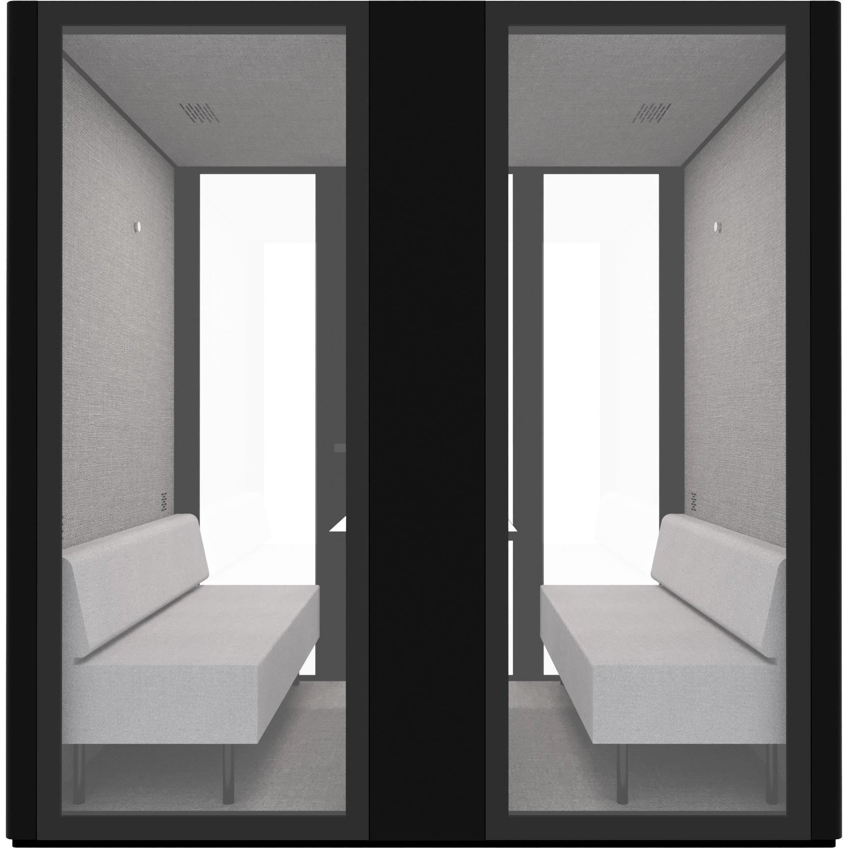 Phone Booth - B.Quiet™️ 2-4 Person Acoustic Meeting Pod - Express