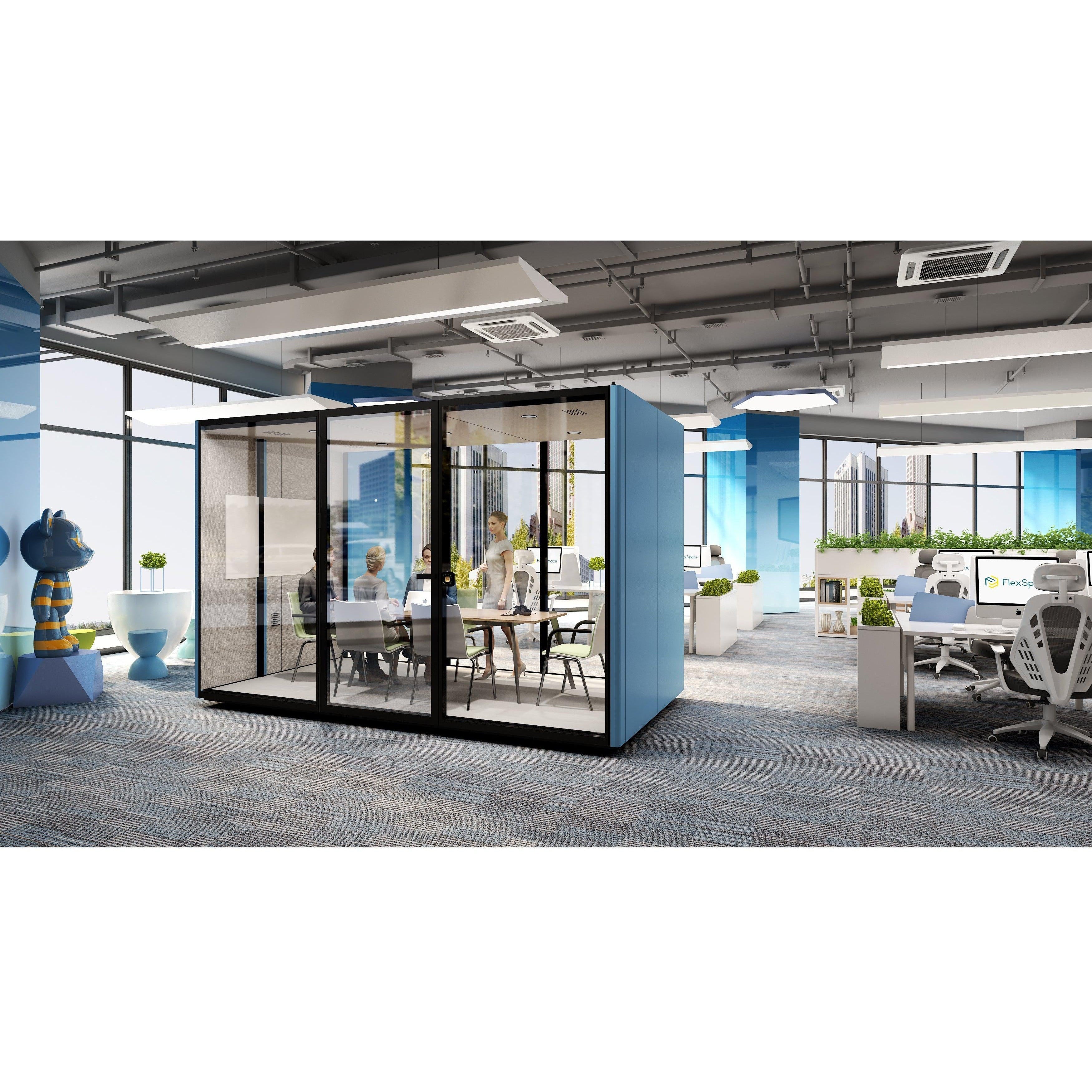 Phone Booth - B.Quiet™️ 4-6 Person Acoustic Meeting Pod - Custom