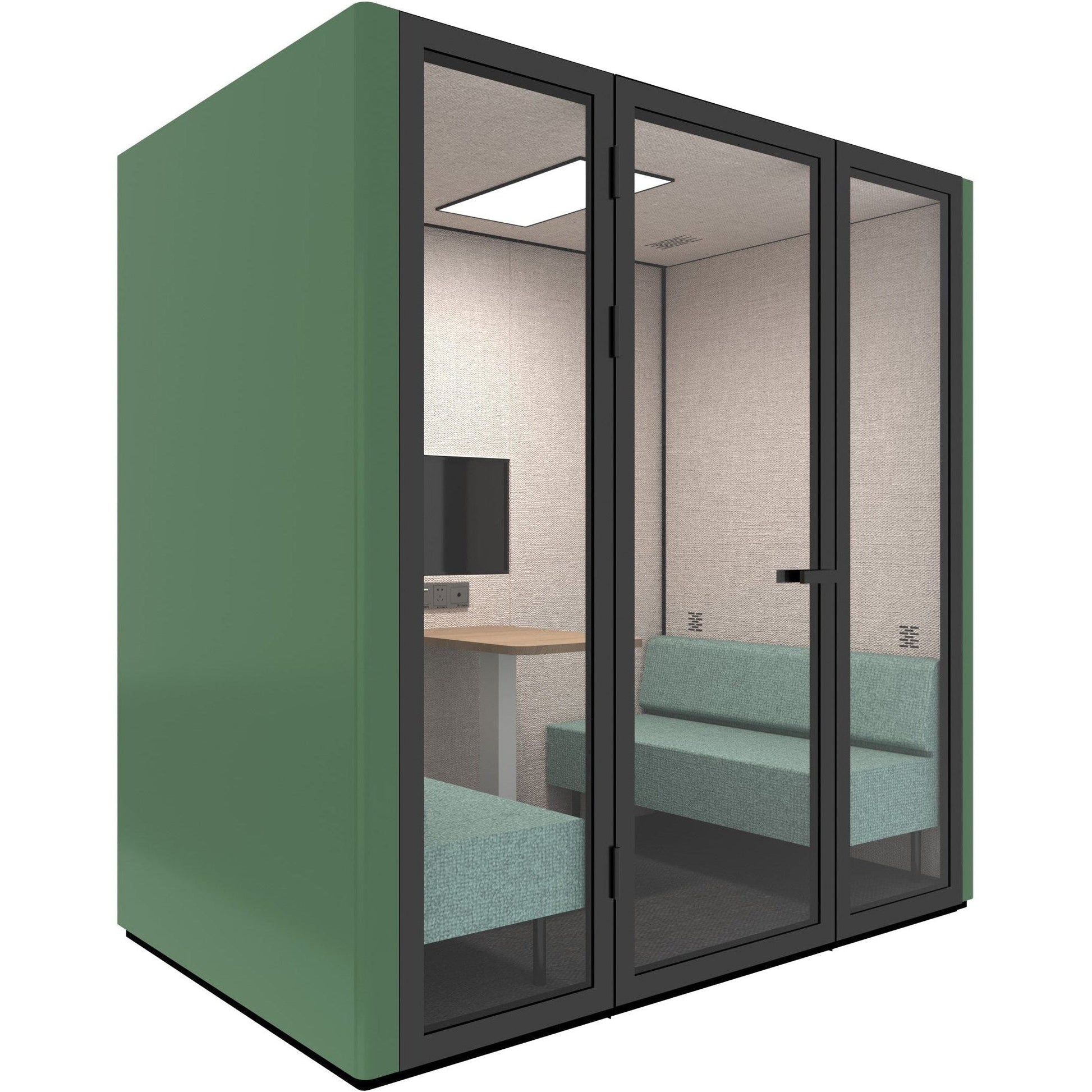 Phone Booth - B.Quiet™️ 4-6 Person Acoustic Meeting Pod - Custom