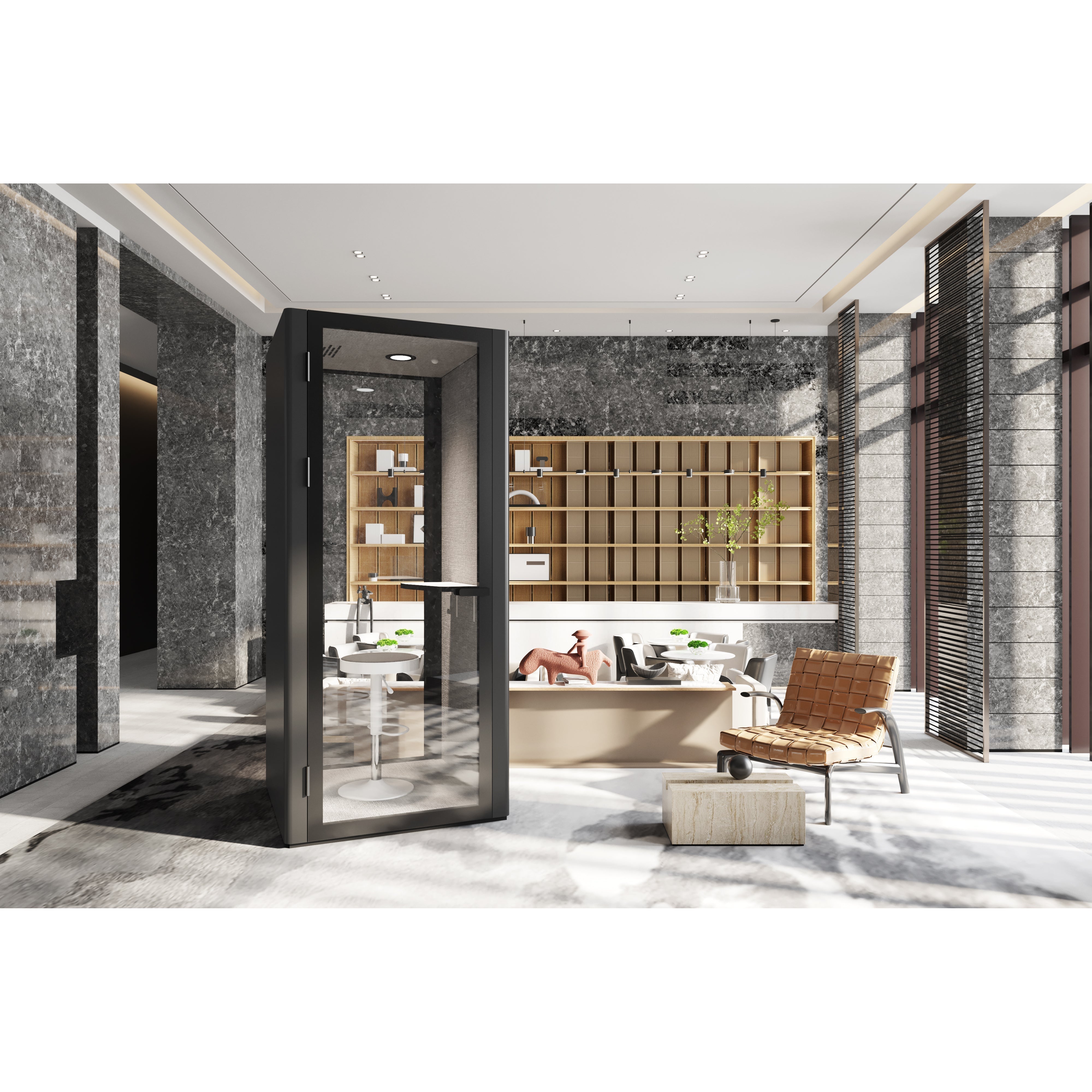 Phone Booth - B.Quiet™️ Single Person Acoustic Pod - Express