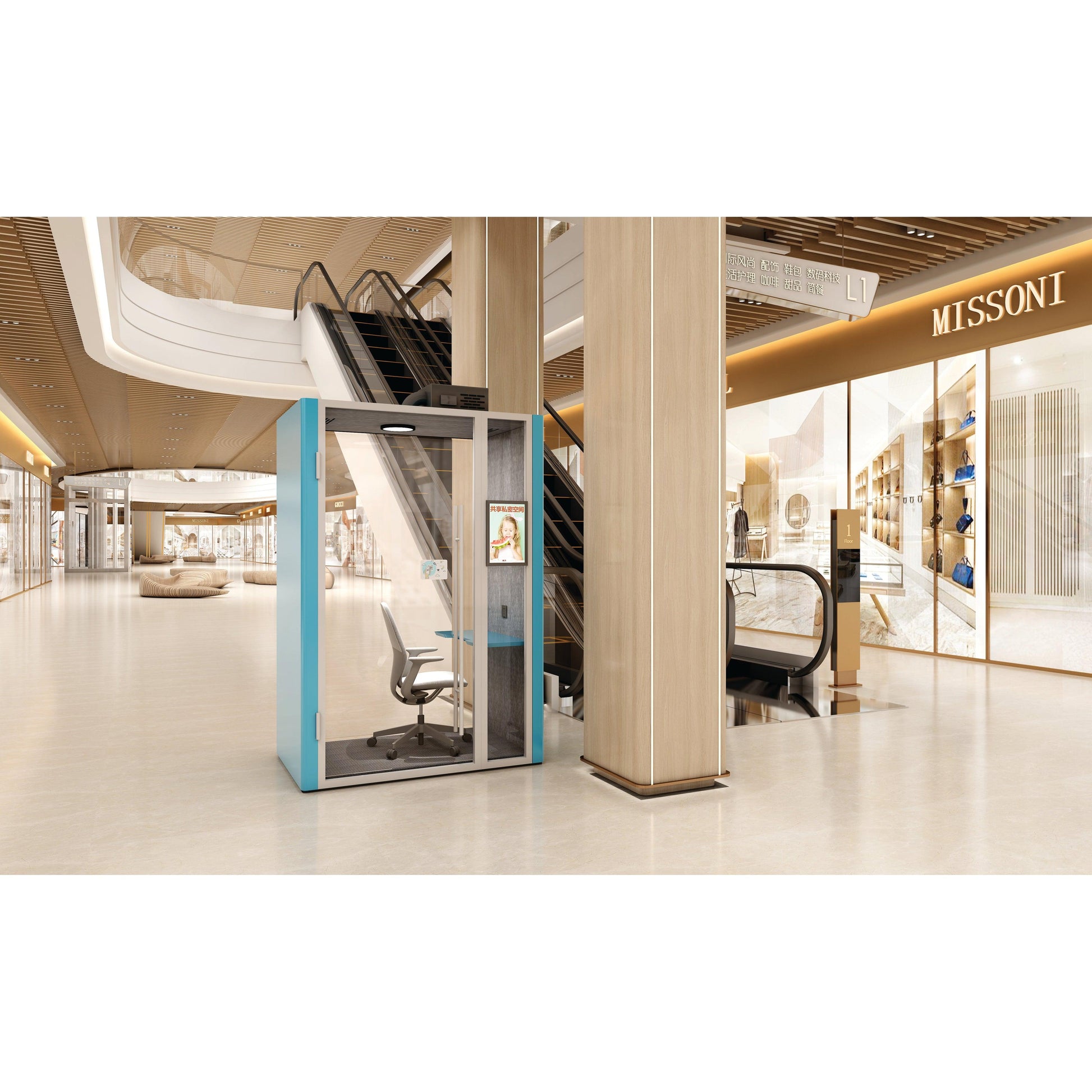 Phone Booth - B.Quiet™️ Working Acoustic Pod - Custom