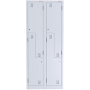A-File 2 Step Locker - Bank of 2 (4 Door Locker)