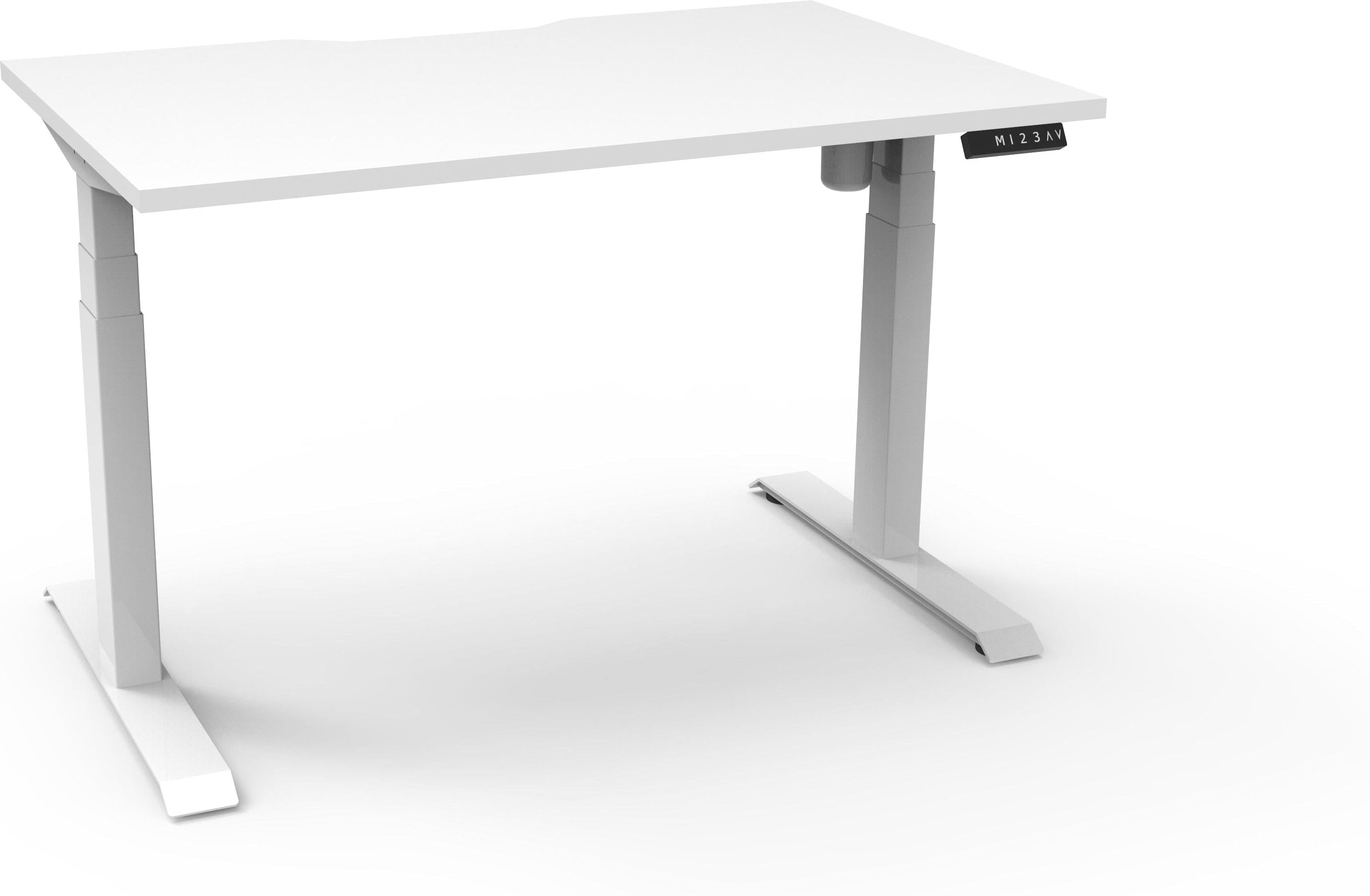 Boost Light Electric Height Adjustable Single Sided Workstation