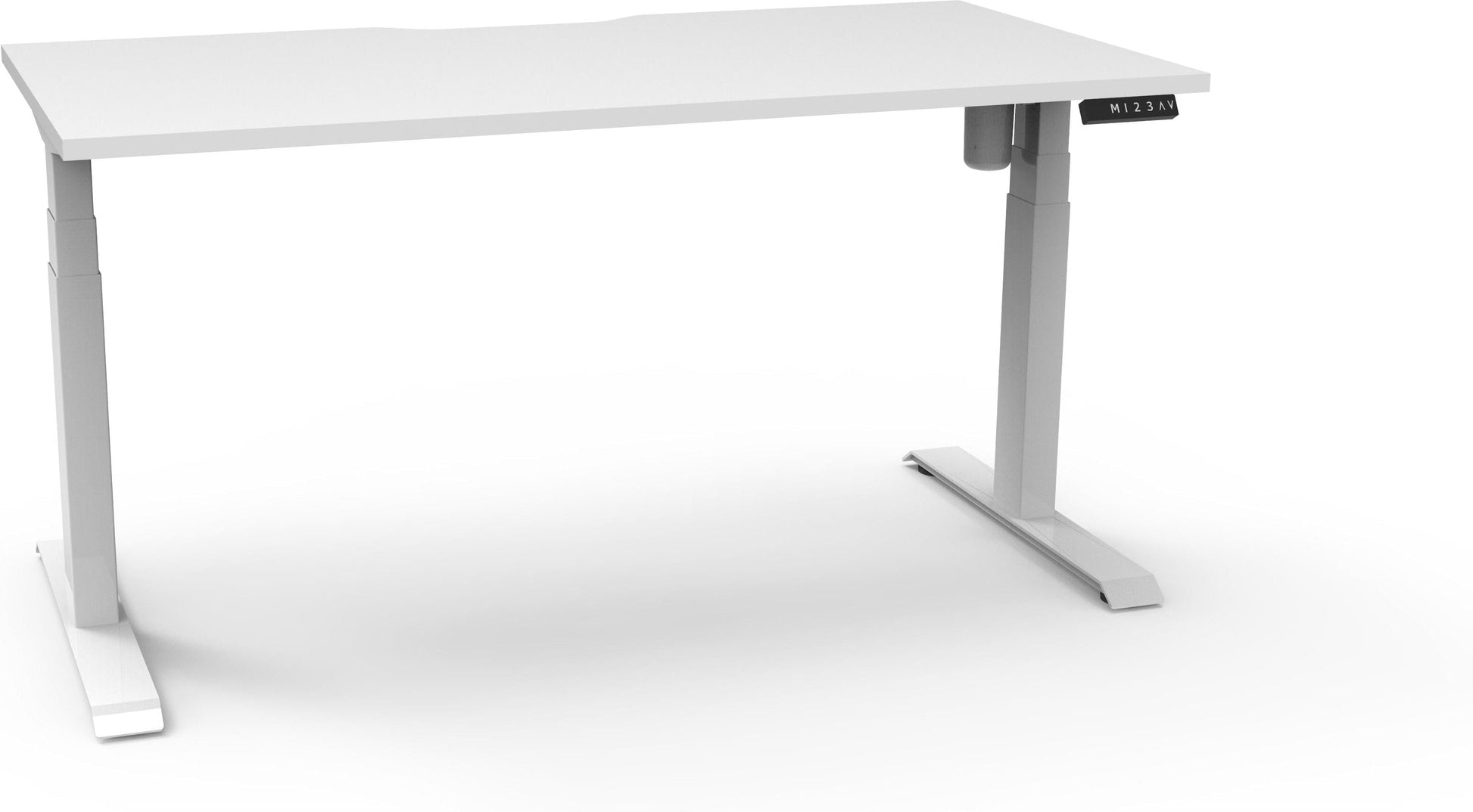 Boost Light Electric Height Adjustable Single Sided Workstation