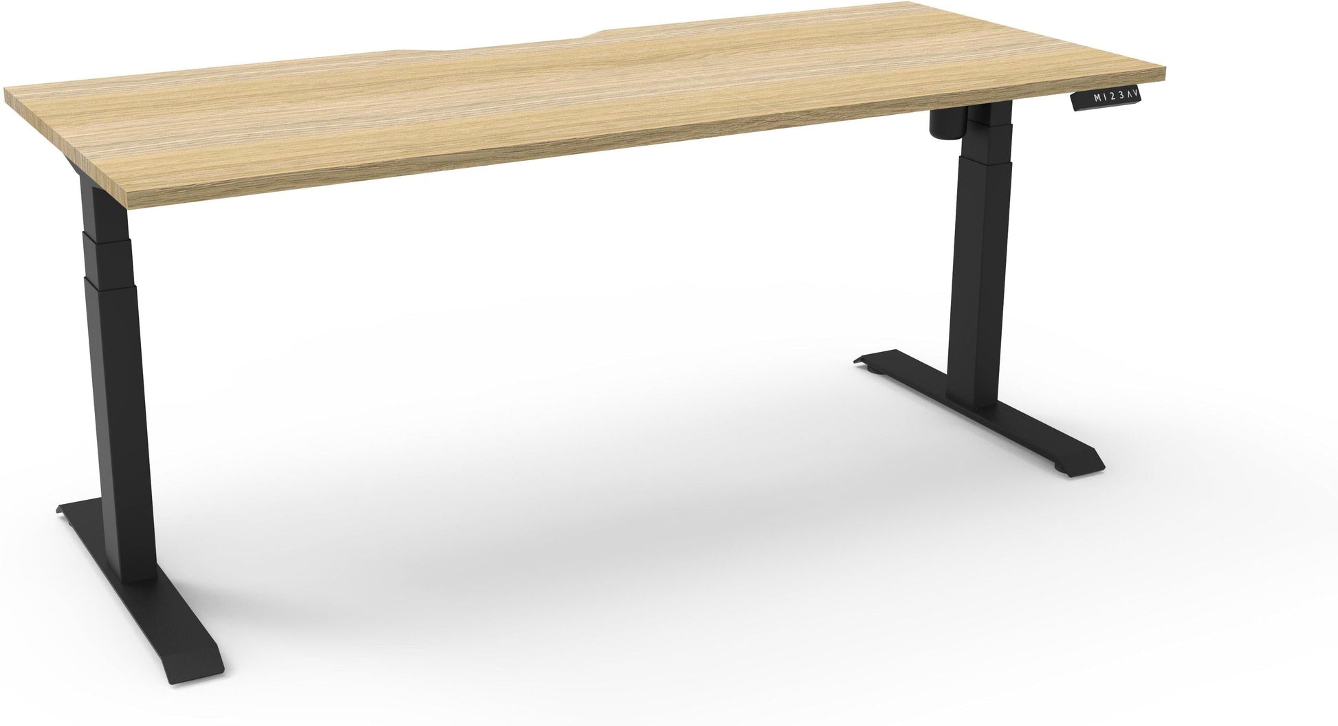 Boost Light Electric Height Adjustable Single Sided Workstation