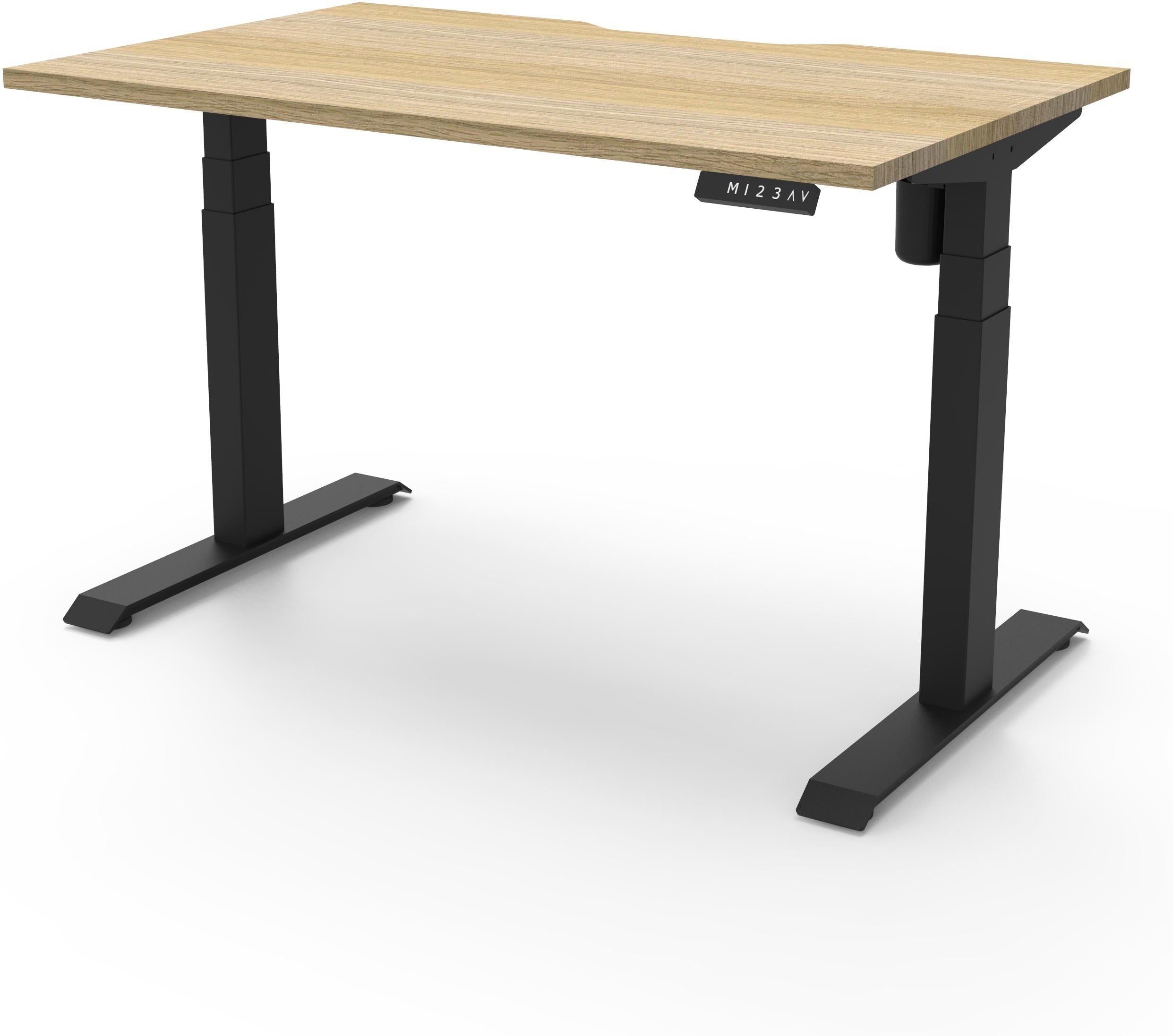 Boost Light Electric Height Adjustable Single Sided Workstation
