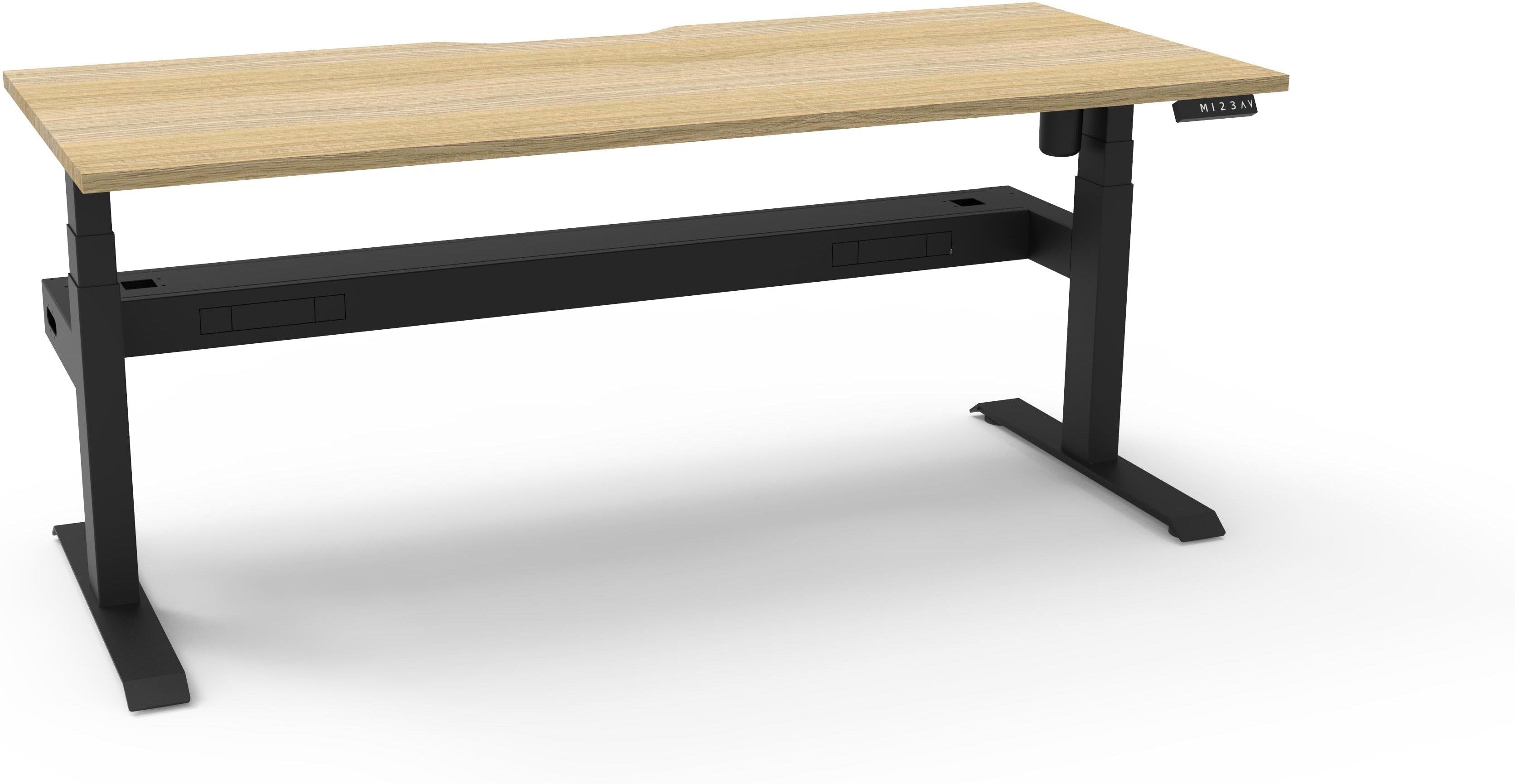 Boost Light Electric Height Adjustable Single Sided Workstation