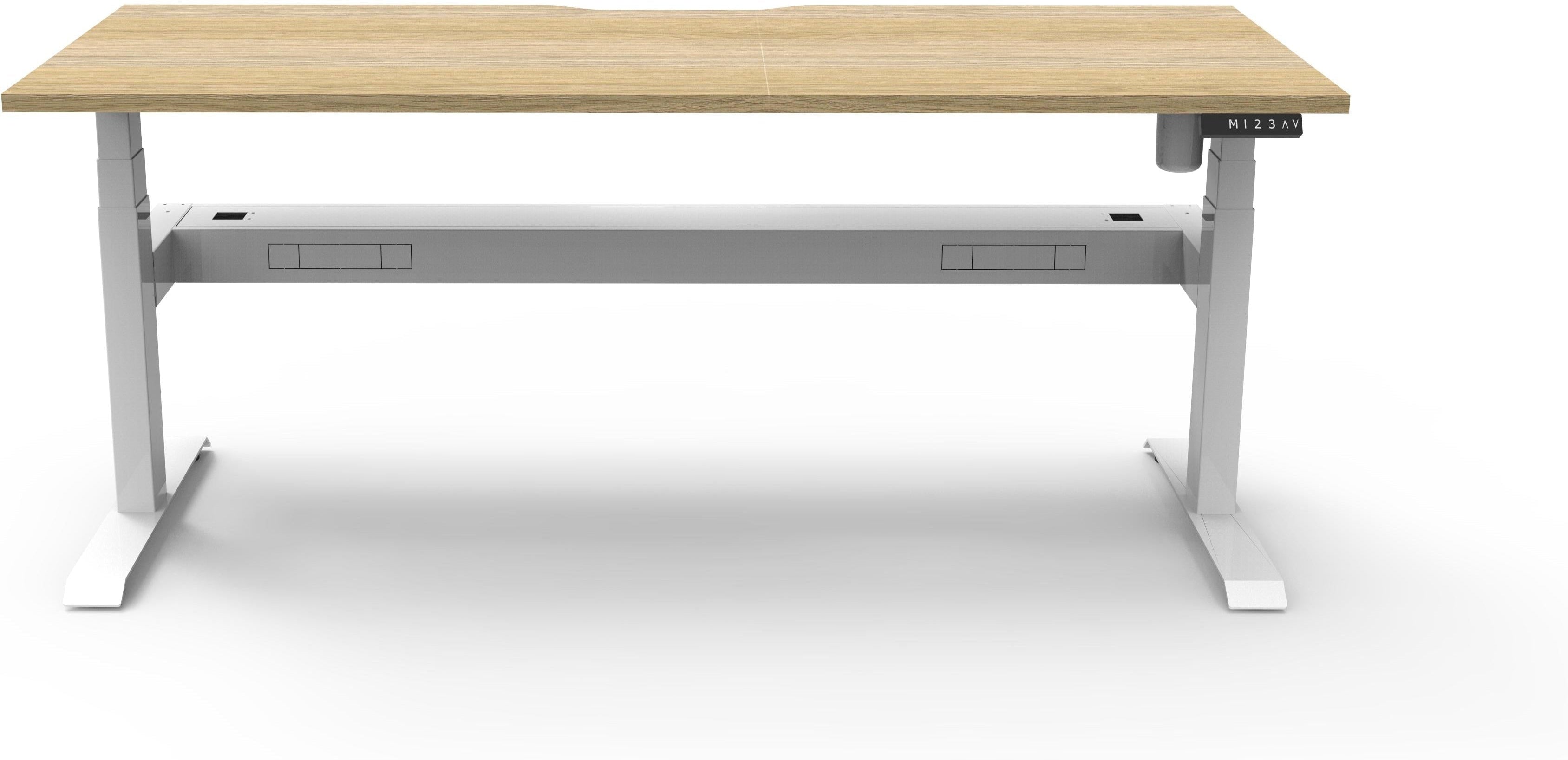 Boost Light Electric Height Adjustable Single Sided Workstation