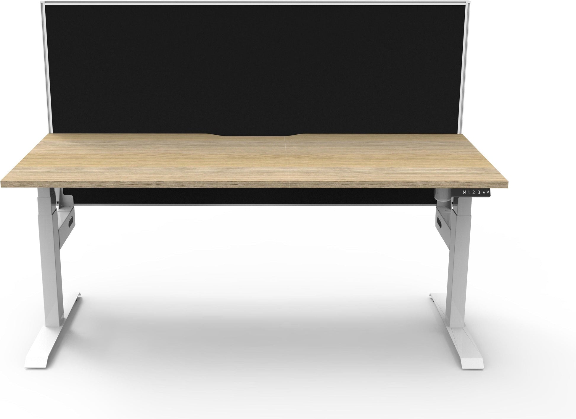 Boost Light Electric Height Adjustable Single Sided Workstation