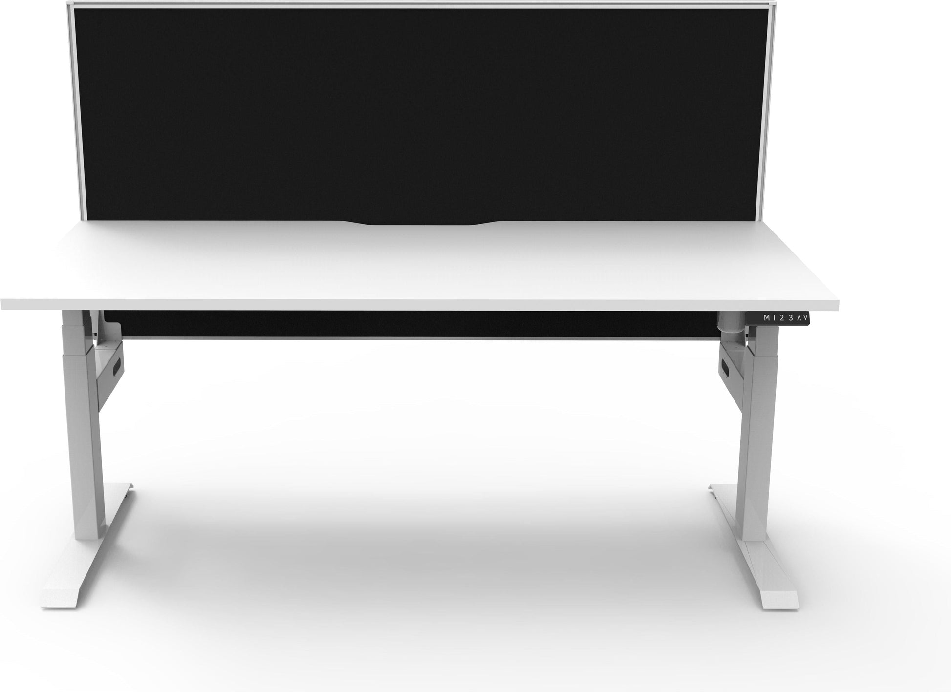 Boost Light Electric Height Adjustable Single Sided Workstation