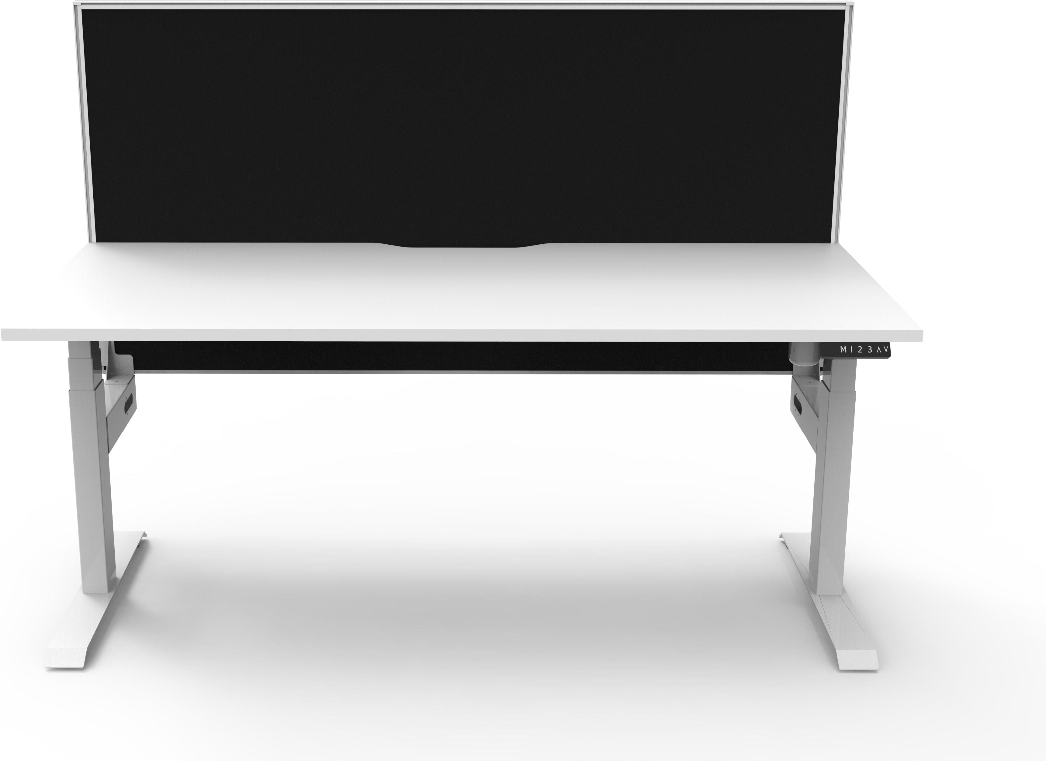 Boost Light Electric Height Adjustable Single Sided Workstation