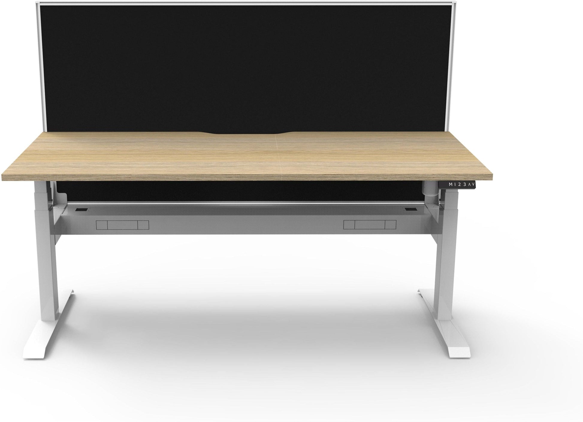 Boost Light Electric Height Adjustable Single Sided Workstation