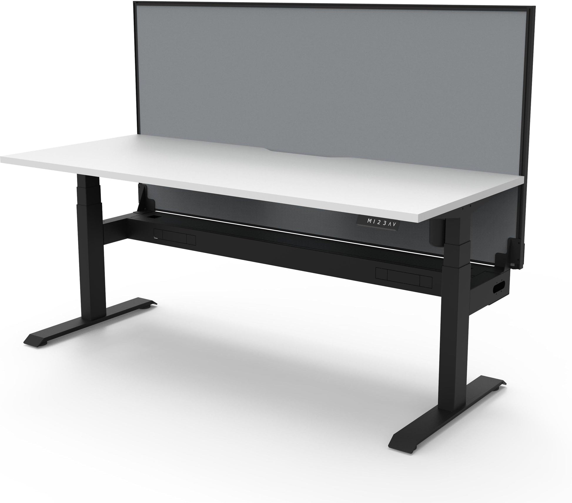 Boost Light Electric Height Adjustable Single Sided Workstation