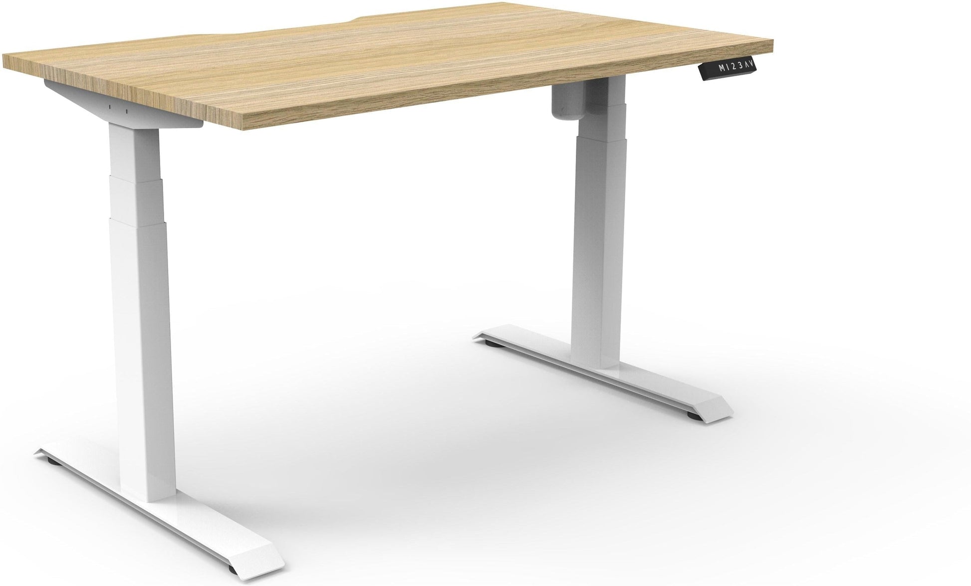 Boost Light Electric Height Adjustable Single Sided Workstation