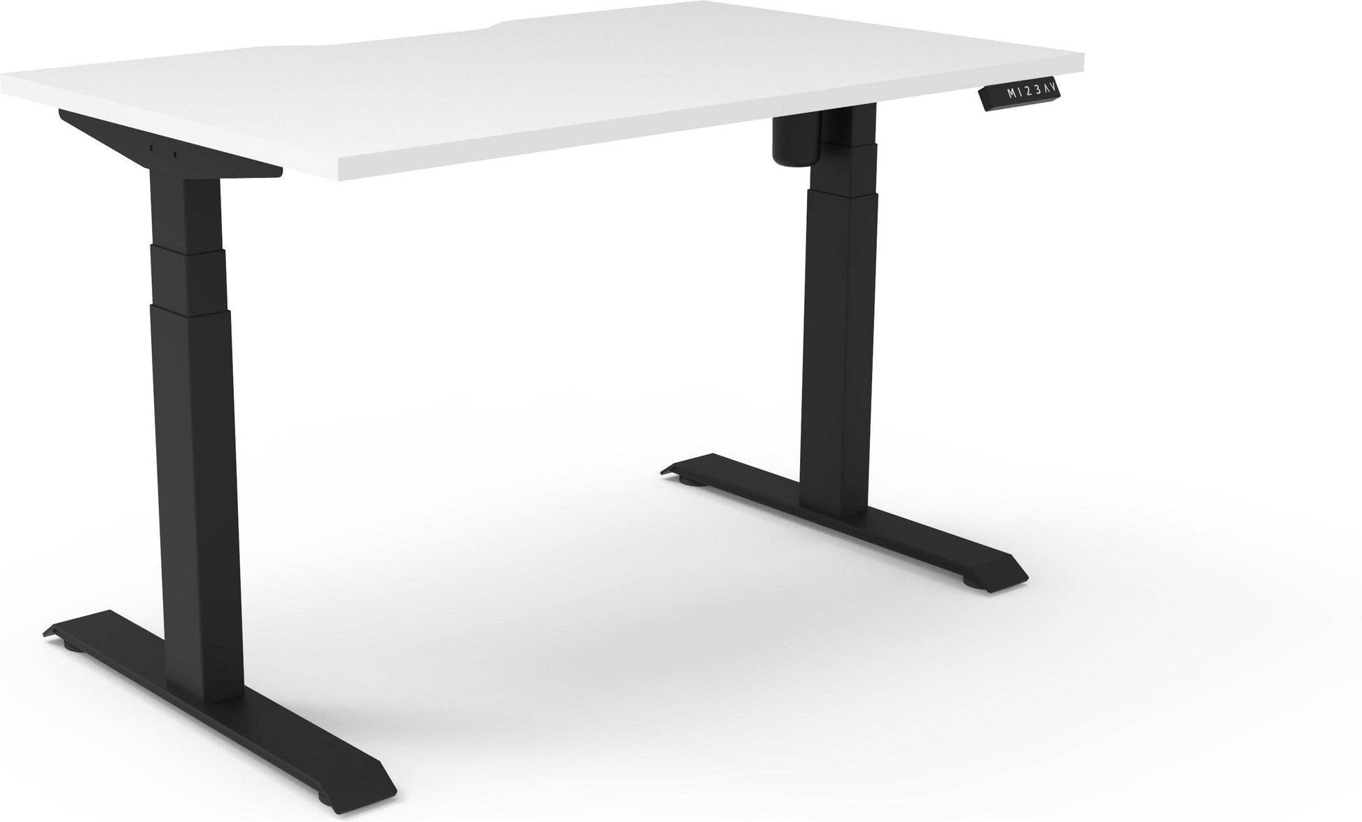 Boost Light Electric Height Adjustable Single Sided Workstation