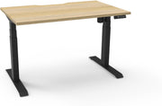 Boost Light Electric Height Adjustable Single Sided Workstation