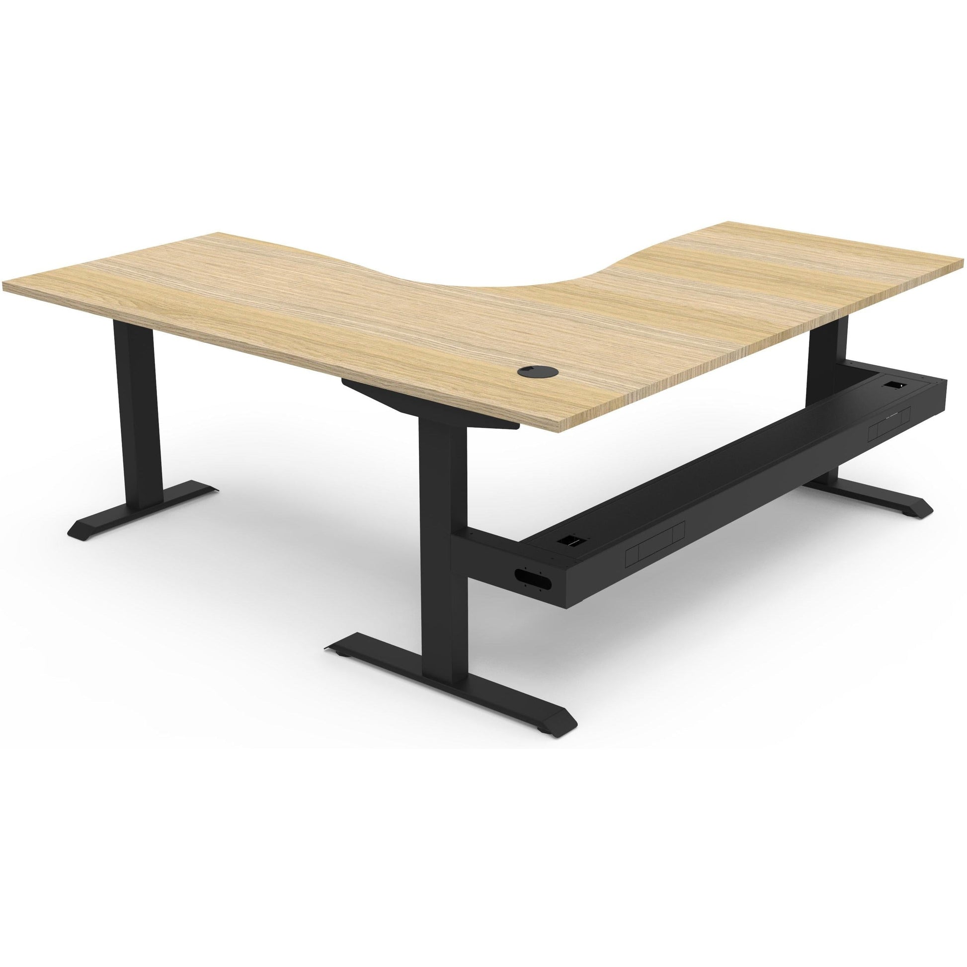 Boost Static Corner Workstation (Non-Adjustable)