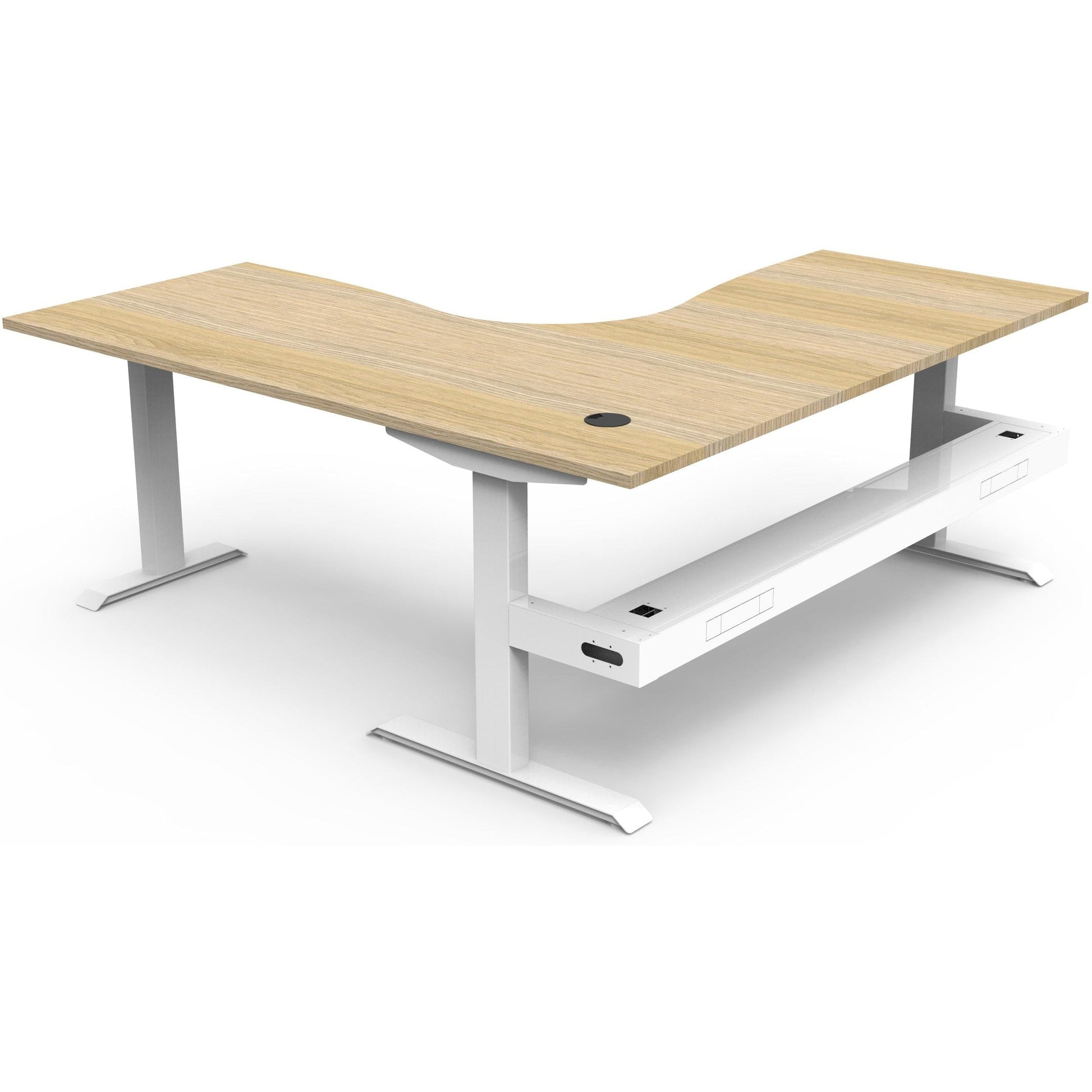 Boost Static Corner Workstation (Non-Adjustable)