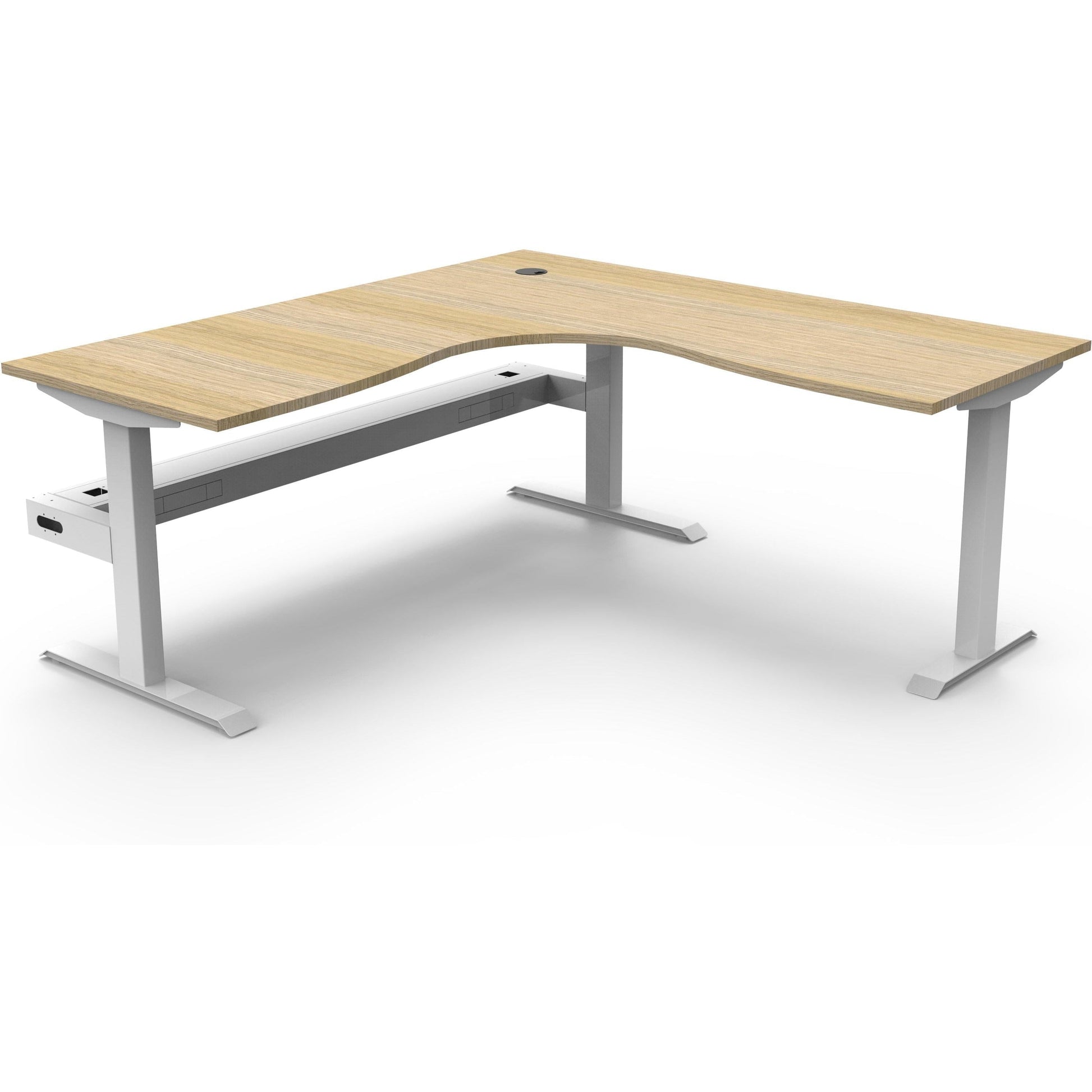 Boost Static Corner Workstation (Non-Adjustable)